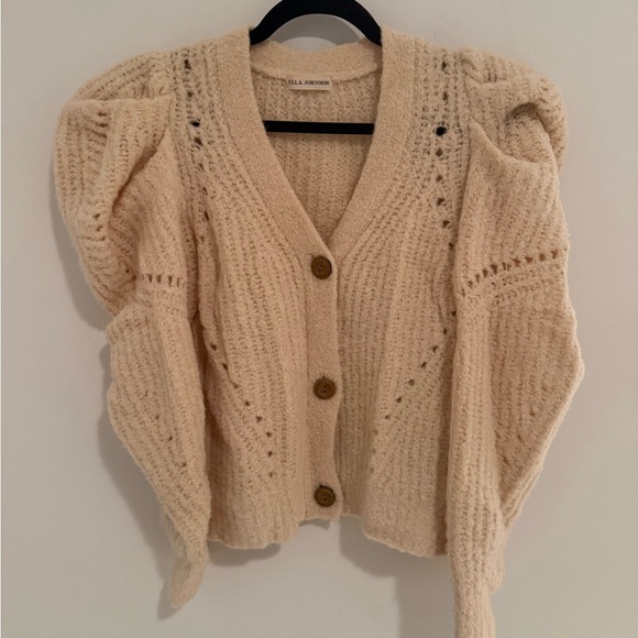 Ulla Johnson Emmy Cardigan in Dawn Size S - Picture 3 of 6
